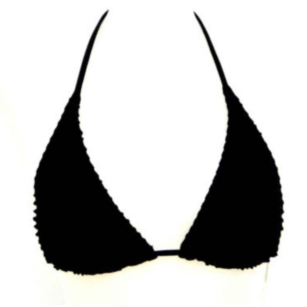 Ralph Lauren Ruffled Halter Triangle String Bikin… - image 1